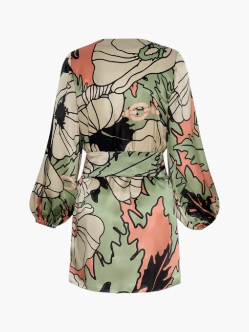 Tertulia Satin Silk Mini Dress