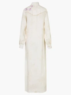 Thalia Linen Shirt Maxi Dress