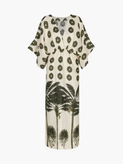 Topacio Linen Maxi Dress