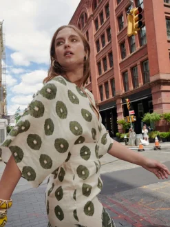 Topacio Linen Maxi Dress