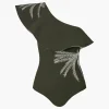 Tucan Embroidered One Piece