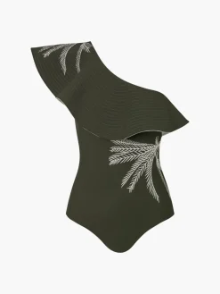 Tucan Embroidered One Piece