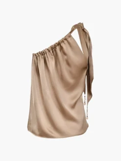 Tunel One-Shoulder Blouse