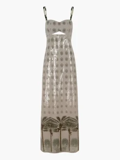 Veronica Sequins Maxi Dress