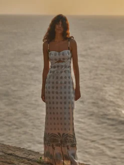 Veronica Sequins Maxi Dress