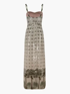 Veronica Sequins Maxi Dress