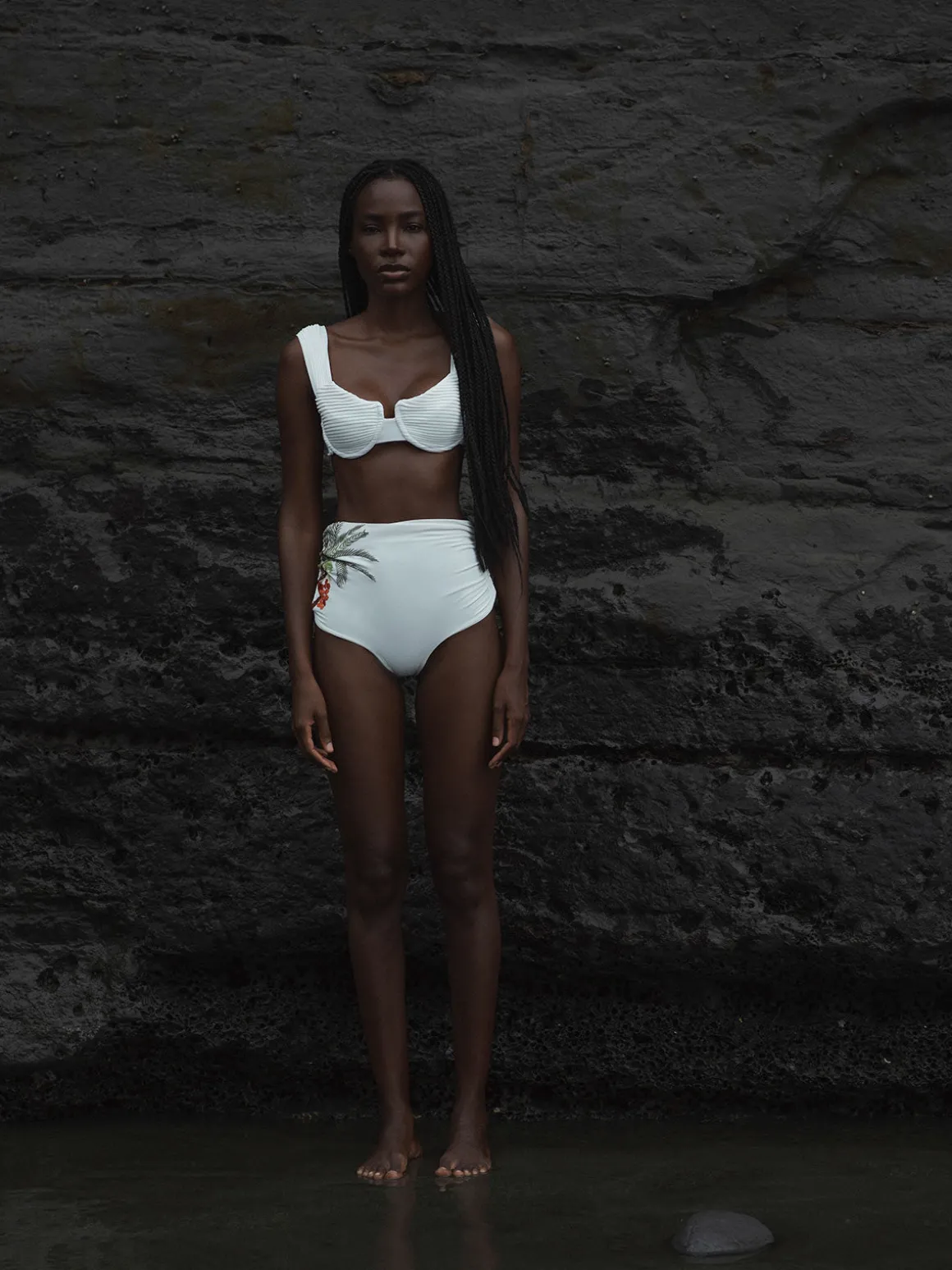 Victoria Vintage Bottom Embroidered