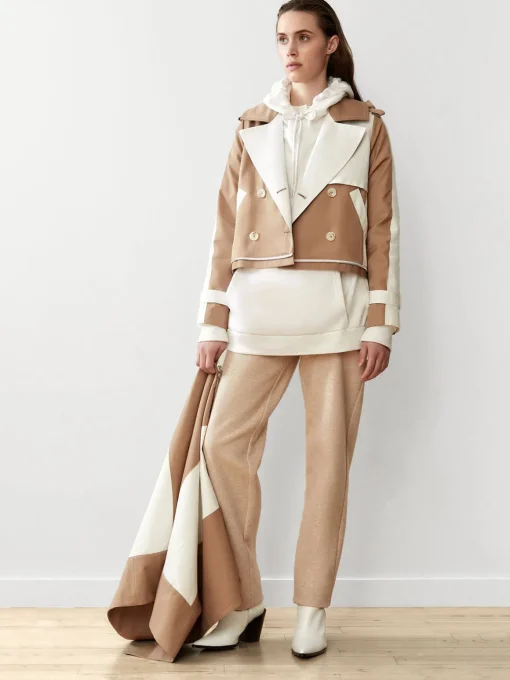 Water Resistant Sustainable Convertible Trench