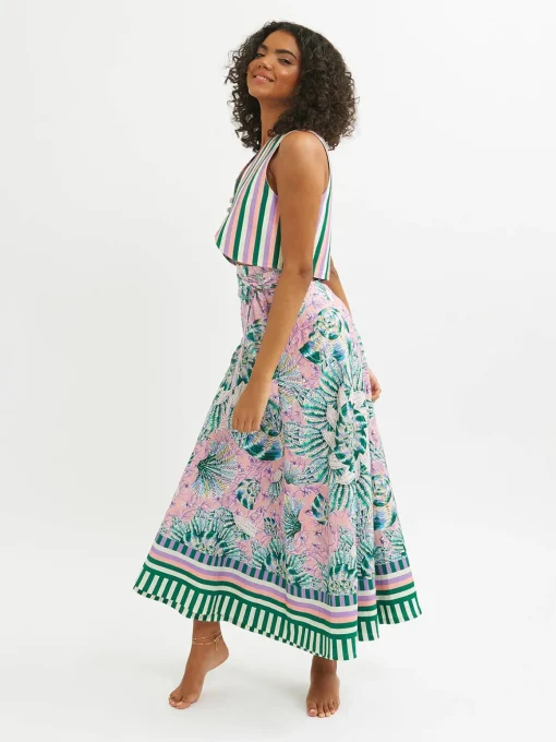 Wrap Maxi Skirt