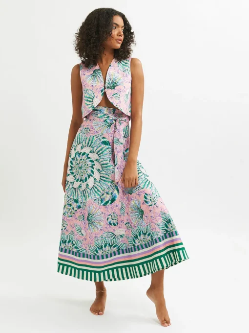 Wrap Maxi Skirt
