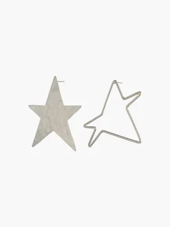 Ying Yang Star Earrings