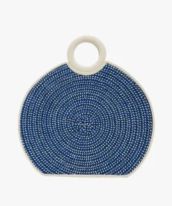 Zenu Large Handbag in Leather and Cana Flecha