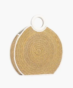 Zenu Large Handbag in Leather and Cana Flecha